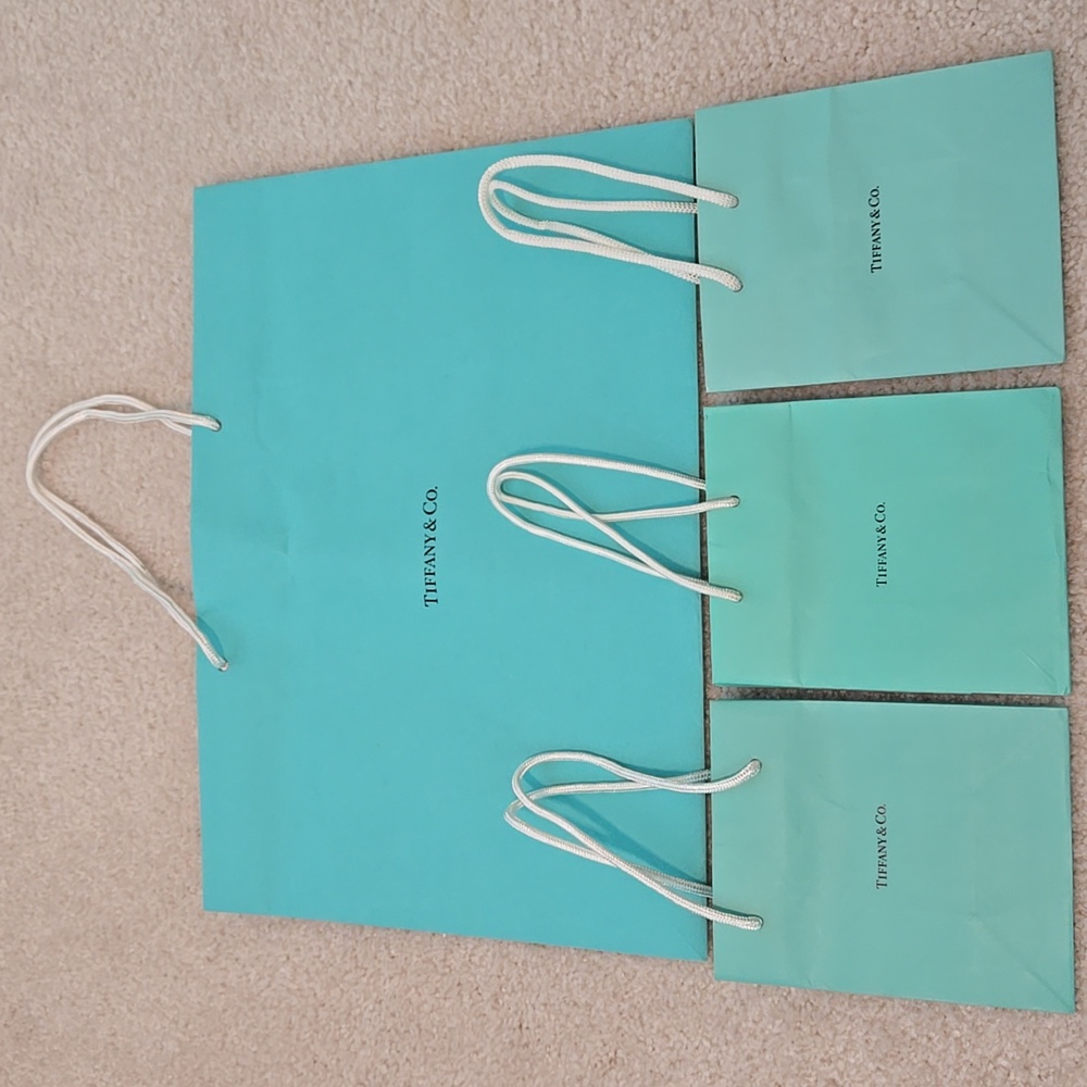 Tiffany & Co. Iconic Blue Bags